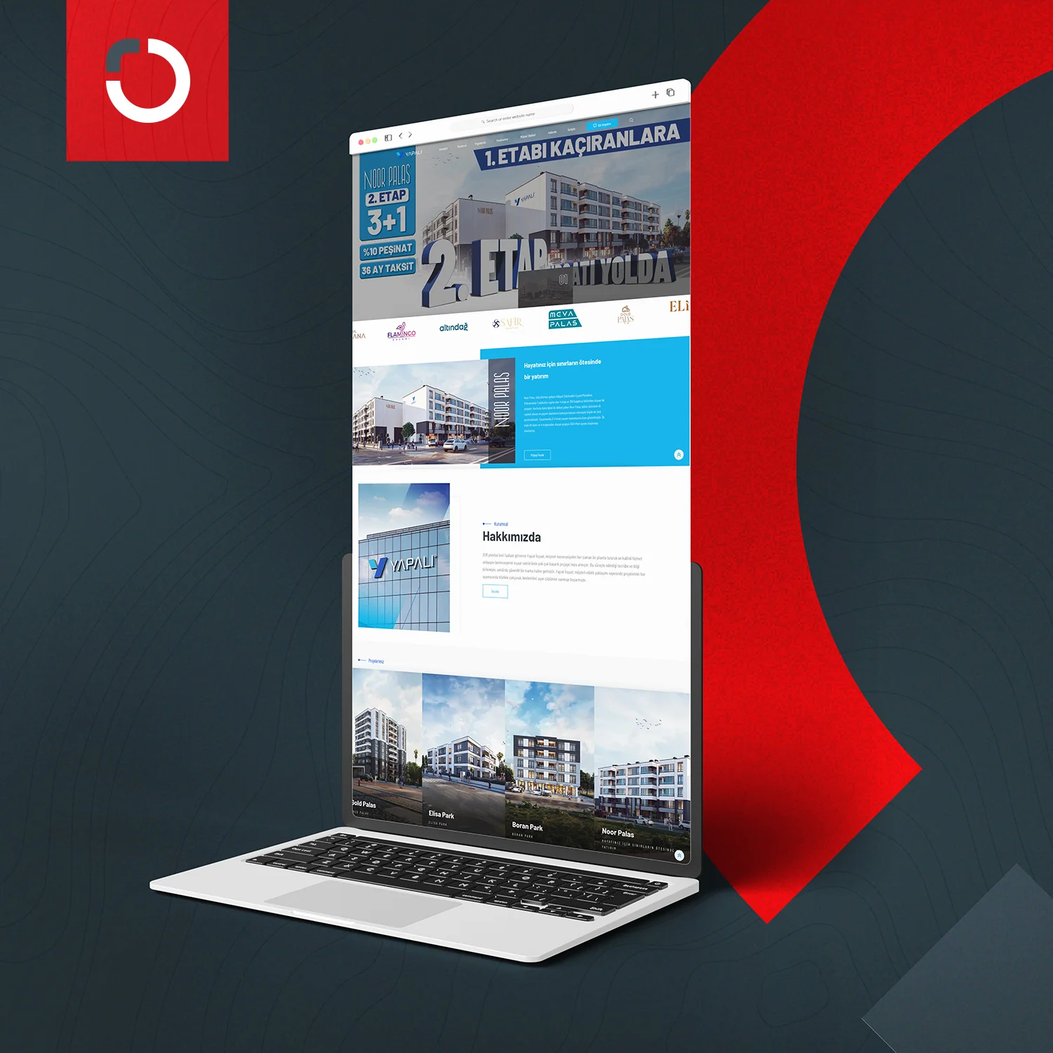 Yapalı İnşaat Web Tasarım