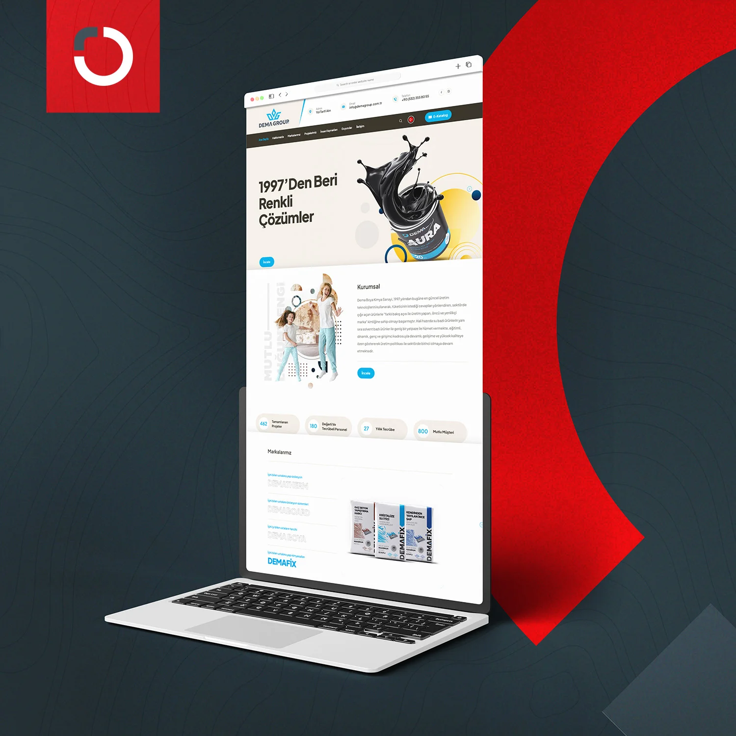 Dema Group Web Tasarım