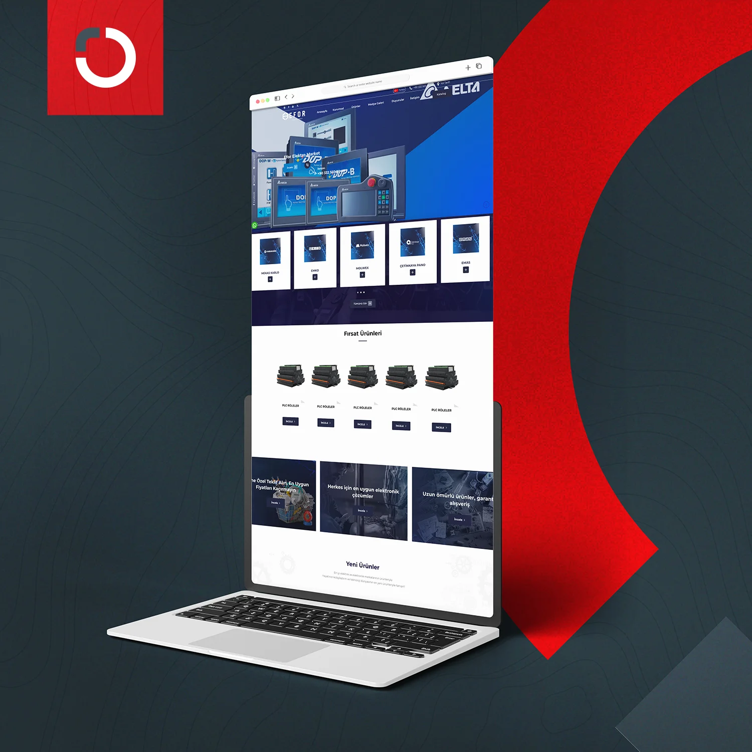 Efor Elektro Market Web Tasarım